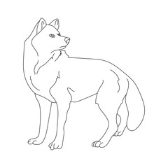 Wolf Clipart for Wildlife and Wild Animals Lovers. Cartoon Wolf Clipart