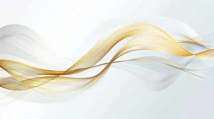 gold and blue gradient flowing wave lines. Modern dynamic wave design. Shiny blue moving lines....