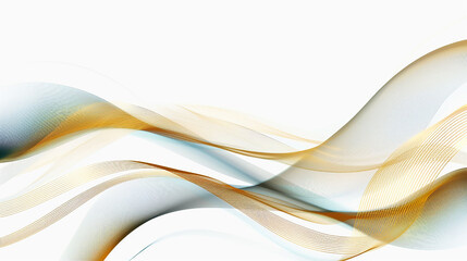 abstract blue line wave background. white smooth element swoosh speed wave modern stream...