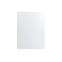 A white square on a Transparent Background