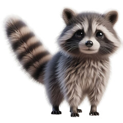 Obraz premium Isolated Animal on a Clear PNG Canvas, Generative AI