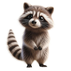 Obraz premium Isolated Animal on a Clear PNG Canvas, Generative AI