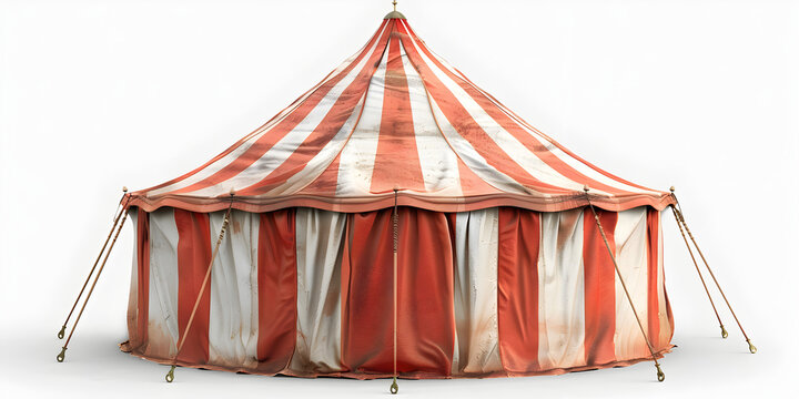 circus tent border, Vintage circus tent with striped patterns