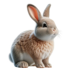 Obraz premium Isolated Animal on a Clear PNG Canvas, Generative AI