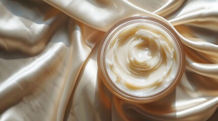 Luxurious Cream Jar Exuding Radiance and Refinement for a Rejuvenating Self-Care Ritual