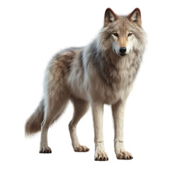 Obraz premium Isolated Animal on a Clear PNG Canvas, Generative AI
