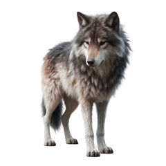 Fototapeta premium Isolated Animal on a Clear PNG Canvas, Generative AI