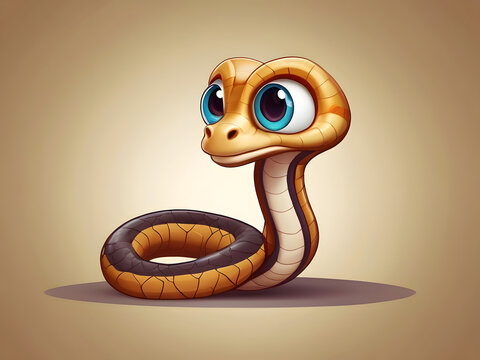"Whimsical AI: Cute Snake Character for Instagram" "Tech-Savvy Serpent: Adobe Stock AI Inspired Cartoon" "Deformed Delight: Instagram Icon of a Cute Snake" "Digital Mascot: Cartoon Snake Character Ins