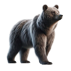 Obraz premium Isolated Animal on a Clear PNG Canvas, Generative AI