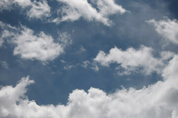 Clouds on the blue sky nature with space background wallpaper