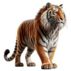 Obraz premium Isolated Animal on a Clear PNG Canvas, Generative AI