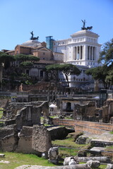 Obraz premium fori imperiali rome, italy