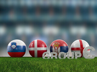 Football euro cup group C