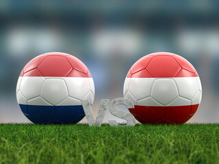 Football euro cup group D Netherlands vs Austria