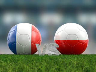 Football euro cup group D France vs Poland