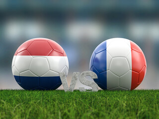 Football euro cup group D Netherlands vs France