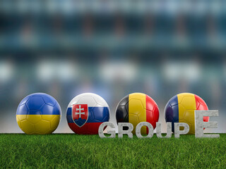 Football euro cup group E