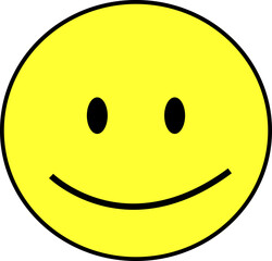 Smiley Face Icon Vector Image