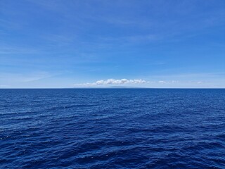 Fototapeta premium Siquijor Island looking from Tanon Straight
