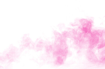 Fototapeta premium color pink smoke clouds background emotions vortices