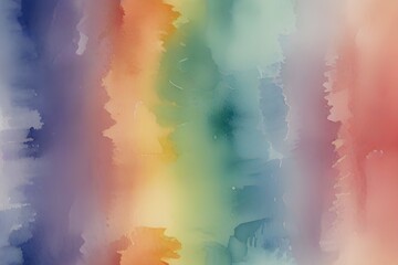 Abstract pastel color watercolor for background Generative AI
