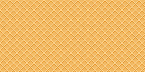 baked waffle brown sheet. geometric checkered background