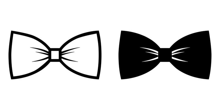 ofvs572 OutlineFilledVectorSign ofvs - bow tie vector icon . bowtie sign . isolated transparent . black outline filled version . AI 10 / EPS 10 . g11915