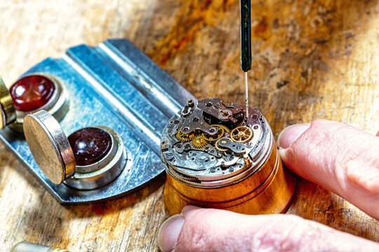 Expert fingers navigate the dance of horology