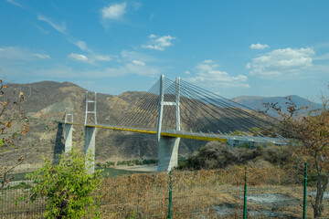 Ciekawy most w Meksyku - obrazy, fototapety, plakaty