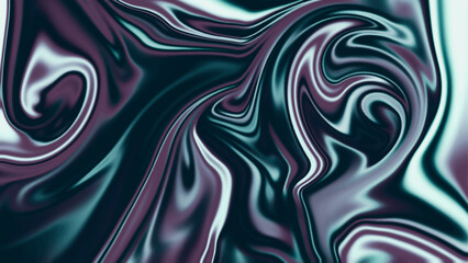 Abstract background of colorful liquid liner. Abstract blue background of colorful liquid liner. green liquid wavy shapes futuristic banner.	