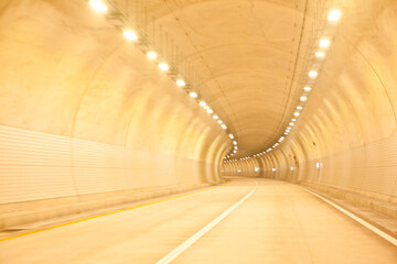 light of tunnel