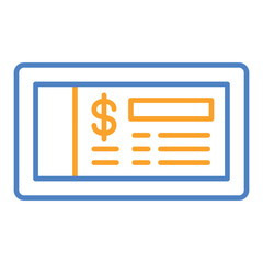 Cheque Icon