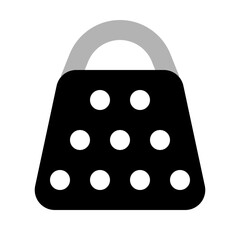 Kitchen black colored icon pack