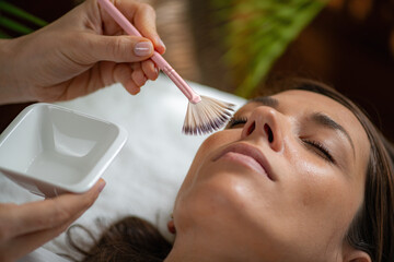 Skin revitaization with a chemical peel, a popular skincare treatment known for improving skin...