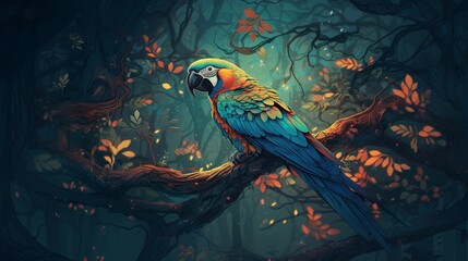 Majestic Macaws: Vibrant Images of Colorful Tropical Birds