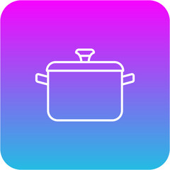 Obraz premium Casserole Icon