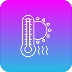 Hot temperature Icon