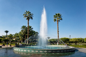 Lalla Hasna Park, Marrakech, Morocco.