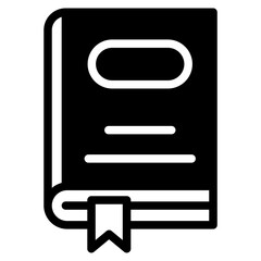 Book icon. Simple book symbol. Vector