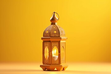 Eid mubarak and ramadan kareem greetings with islamic lantern and mosque. Eid al fitr background