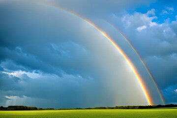 Naklejka premium a rainbow