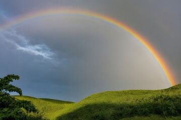 Naklejka premium a rainbow