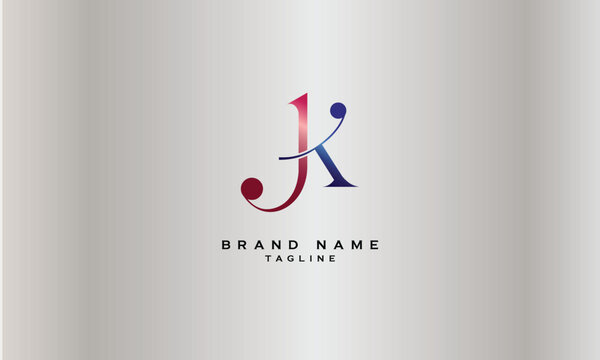 JKT, JTK, KJT, KTJ, TKJ, TJK, JK, KJ, JT, TJ, Abstract initial monogram letter alphabet logo design
