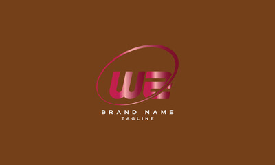 WZ, ZW, W2, 2W, Abstract initial monogram letter alphabet logo design