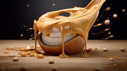 Milk enriched peanut butter Generative AI