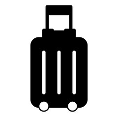 black and white travel bag