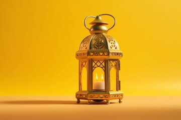 Eid mubarak and ramadan kareem greetings with islamic lantern and mosque. Eid al fitr background
