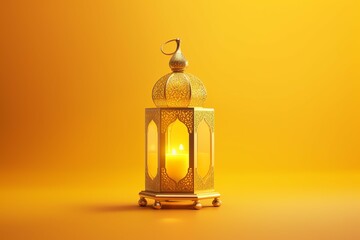 Eid mubarak and ramadan kareem greetings with islamic lantern and mosque. Eid al fitr background