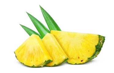 パイナップルのイラスト リアル