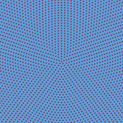 Halftone square pattern background - abstract  vector graphic design